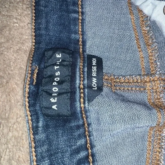 Aeropostale Blue Denim Shorts - Picture 3 of 5
